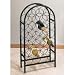 Old Dutch International 27-Bottle Matte Black Arched Wine Rack