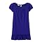 Xhilaration Blue BG Square Neck Top - XL