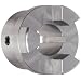 Boston Gear FC2511/8 Shaft Coupling Half, FC25 Coupling Size, 1.125 inches Bore, 1-19/32 Thru Bore Length, 2.250 inches Hub Diameter, 19.3 Max HP at 1750 RPM, 845 Max Torque (LB-IN), Steel