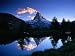 Reflection of the Matterhorn in Waters of Grindjisee, Switzerland Places Photographic Poster Print by Gareth McCormack, 32x24