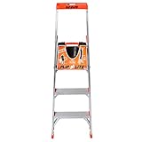 UPC 096764100445 product image for Flip-N-Lite 300-Pound Duty Rating Platform Stepladder, 6-Foot | upcitemdb.com