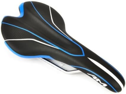 Qucika Blue Race Seat Saddle MTB Road Bike Saddle for Am As1535