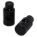 Ravenox Cord Locks For Drawstrings | Miniloc Barrel ABC Cylinder Cord Lock | Plastic Barrel For Rope, Twine, Luggage, Apparel Use | Shoe Lace Locks For Great Outdoors | String Stopper For String, Bags