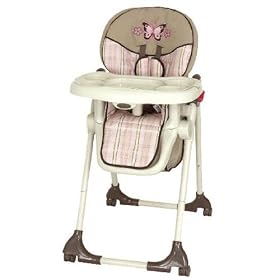 Baby Trend High Chair w/ Removable Dishtray & Basket