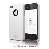 elago S4 Slim Fit Case for AT&T and Verizon iPhone 4 with Logo Protection F ....