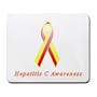 Hepatitis C Awareness Ribbon Mouse Pad