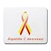 Hepatitis C Awareness Ribbon Mouse Pad