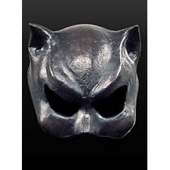 Karneval / Halloween - Catwoman Maske aus Latex
