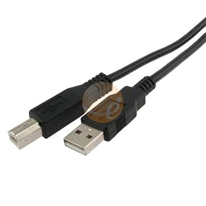 NEW 15 FT USB 2.0 A-B PRINTER CABLE FOR CANON EPSON HP