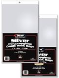 BCW Comic Bags, Silver (100 ct)