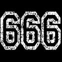 666 T-shirt, Death T-shirts, Hardcore Gothic T-shirts
