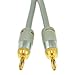 Mediabridge 16AWG ULTRA Series Speaker Cable with Dual Gold Plated Banana Tips (18 Feet) - CL2 Rated - High Strand Count Copper (OFC) Construction - White [New and Improved Version] (Part# SWT-18W )