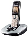Panasonic KX-TG6421GS schnurloses DECT-Telefon mit Anrufbeantworter silber