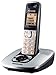 Panasonic KX-TG6421GS schnurloses DECT-Telefon mit Anrufbeantworter silber