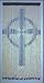 Wooden Beaded Door Curtain ~ Celtic Cross ~ Hand Painted ~ Fits Standard Door Way ~ Approx 31 Strands