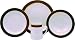 Sango Rustic 16-Piece Dinnerware Set, Cream