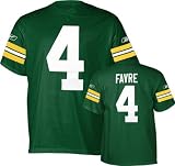 Brett Favre Green Bay Packers Green Youth Jersey Name and Number T-Shirt