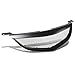 Compatible with Mazda3 Mazda 3 ABS Plastic Mesh Front Grille (Black) - 1st Gen BK