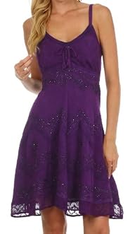 Sakkas Stonewashed Rayon Embroidered…