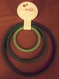 Hot Trio Forest Green Silicon Trivet Set of 3