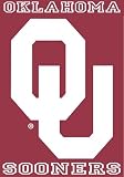 University of Oklahoma Sooners Large House Flag h