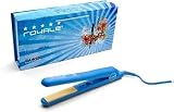 Royale Professional Ceramic Classic Straightening Iron - Baby Blue - Dual Voltage