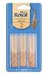 Rico Royal Tenor Sax Reeds, Strength 2.0, 3-pack