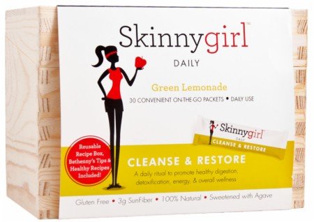 Skinnygirl Cleanse & Restore Green Lemonade, 30 packets Book Image