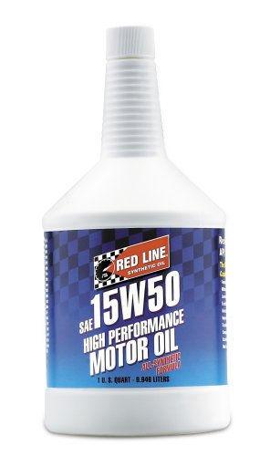 Red Line 11504 15W-50 Synthetic Oil - 1 Quart Bottle, (Pack of 12) On Sale