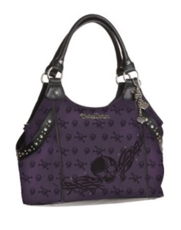 Harley-Davidson® Womens Skull Jacquard Color. SK5844J-Purple