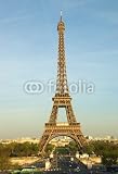 Wallmonkeys Peel and Stick Wall Decals - Eiffelturm in Der Abendsonne - Removable Graphic