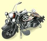 Motorcycle, 40x23x19 cm Blechminiatur