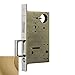 Baldwin 8602.STR Pocket Door Strike Plate from the Estate Collection, Vintage Brass