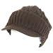 New Chunky Cable Knit Skull Newsboy Cabby Hat Cap Brown Medium Large