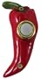 Company's Coming DBP-012 Chilli Pepper Painted Doobell Cover