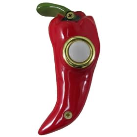 Company's Coming DBP-012 Chilli Pepper Painted Doobell Cover