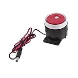 uxcell 電子アラームブザー　音ブザー　電子拡声器　DC 6-12V　自己接着　ワイヤ2本　工業用