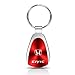 Honda Civic Red Tear Drop Key Chain Key Chain