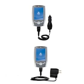 Essential Kit for the Dell Axim x5 - includes Car and Wall Charger with Rapid Charge... by Gomadic for the Dell Axim x5