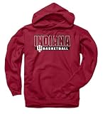 Indiana Hoosiers Cardinal Show Thru Basketball Hooded Sweatshirt