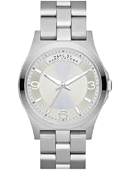 Marc by Marc Jacobs Baby Dave Quartz Silver Dial Womens Watch - MBM3230