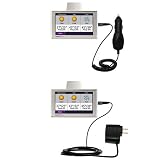Essential Kit for the Garmin Nuvi 680 - includes Car and Wall Charger with Rapid Charge Technology - Gomadic Brand w/ TipExchange Technology