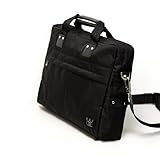 CaseCrown Smart Briefcase with Shoulder Strap (Black) for HP 13.3 Inch Laptop