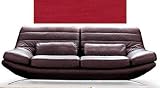 Armen Living Lc85533Re 8553 Riviera Sofa Red 100% Leather