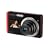 Samsung ST550 Digital Camera - Black/Orange (12MP, 5x Optical Zoom lens) 3.5 inch LCD