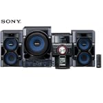 SAVE $100 - Sony MHCEC99i 530 Watts DSGX Bass Mini Hi-Fi Shelf Audio System with Sony TCWE475B Dual Cassette Player / Recorder , Integrated iPod Dock, CD Player, 30 Preset Station AM/FM Tuner, 8" Subwoofer & 3-way 3-driver Bass Reflex Speakers - Black $399.99
