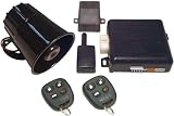 Megalarm - MEGA 3400 - Deluxe 3 Channel Car Alarm And Remote Car Starter Security System