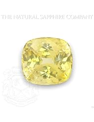 Natural Certified Untreated Yellow Sapphire., 15.37ct. (Y37)