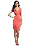 Tracy Reese Women's Sexy Twist Front Dress, Pink, Petite
