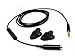 Earphone audio adapter with inline remote control for iPhone, Samsung, Sony, LG smartphone